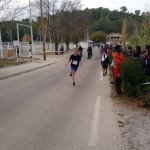 Bruno dans la course des Benjamins Garçons. Il terminera 7ème